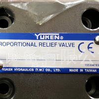 Vanne proportionnelle électro-hydraulique à commande pilote EDG-01V-C-1-PNT10-60 de Taiwan Oil Research, vanne de décharge proportionnelle hydraulique