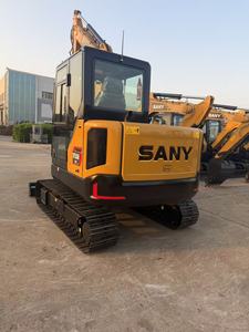 รถขุดขนาดเล็ก Sany SY55U ใหม่ น้ำหนัก 5.5 ตัน เครื่องยนต์ Yanmar แท้ รถขุดตีนตะขาบ Sany 5.5 ตัน แบบ Zero Tail Swing สำหรับงานก่อสร้าง - Product Image 5