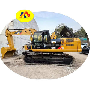 Pelleteuse d'occasion 329dl 329d2, chat d'occasion, 29 tonnes, pelle sur chenilles Cat 329 d 329d Cat329d Cat329d2 - Product Image 1