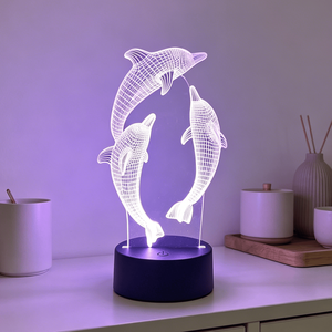 High Transparent Acrylic DIY Marker Board Creative LED Night Light USB Color-Changing Touch <b>Control</b> for Bedroom Holiday - Product Image 6