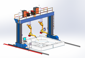 Qjar6 2 hoàn toàn tự động giàn loại hoàn toàn thông minh khớp nối Robot Máy hàn cực kỳ rộng phạm vi bán - Product Image 5