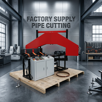 Machine de découpe de tuyaux en plastique de qualité industrielle EKBERG pour HDPE PE PPR PVC 4-12 pouces, support OEM ODM, fournie directement par l'usine