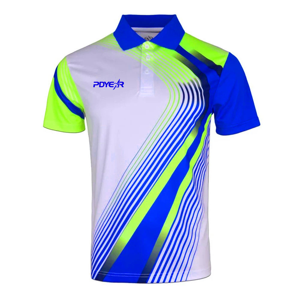 Full Sublimation Polo Shirts Customizable Durable