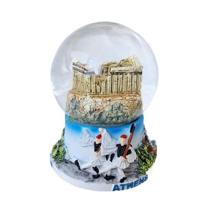 Souvenir de Plage Personnalisé, Cadeau, Artisanat en Résine 3D, Dôme à Neige, Espagne, <span class=keywords><strong>Barcelone</strong></span>, Denver, Colorado, Boule d'Eau en Verre, Globe à Neige - Product Image 3