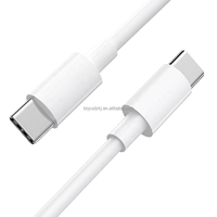 Cable de Carga USB Tipo-C de 1M 20W TPE para Dispositivos Android, Cámaras y Computadoras, Carga Rápida 3A, Blindaje Trenzado, Conductor de Cobre Puro