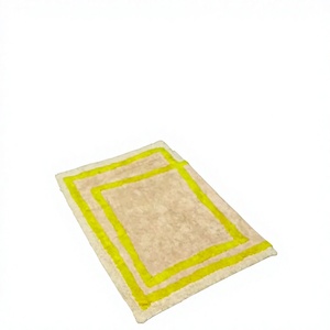 Alfombrillas de baño con mechones de algodón puro de lujo, alfombrilla de baño duradera larga, garantía de calidad, precios al por mayor, hecha a máquina ITHL - Product Image 1