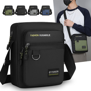 FASHION XIUXIANXILIE Men's Crossbody Bag Oxford Cloth Color Blocking Shoulder Bag For Everyday Use Summer 2026 - Product Image 2