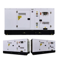 Générateur diesel silencieux 15kw 20kw 30kw 40kw 60kw 70kw, contrôle intelligent, faible bruit, groupe électrogène écoénergétique 220V/380V 50/60Hz