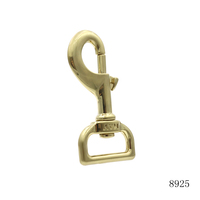 Kait Pengunci Putar Nikel Emas Grosir Pabrik, Tahan Lama, Logo Terukir, Kait Pengunci Putar Carabiner, Pengait Pengunci untuk Tas