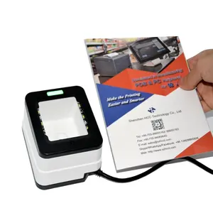 Terminal de paiement USB de bureau Paiement mobile sans contact Appareil de point de vente Scanner de table HS-2001C de supermarché