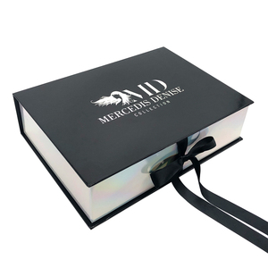 Tùy Chỉnh Sang Trọng Long Lanh Laser Tông Bao Bì Hộp Holographic <span class=keywords><strong>S</strong></span>áng Bóng Gấp Từ Giáng Sinh Hộp Quà Tặng - Product Image 2