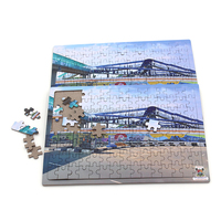 100% Alami Disesuaikan Kertas Puzzle Teka-teki Jigsaw Puzzle Kertas dengan Percetakan Kustom