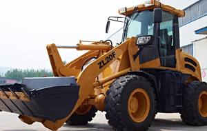 Micro Top Pallet Snelheidszijde Industriële Power Grab Wiellader Mini Beton Metalen Lader - Product Image 2