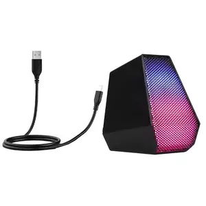 Rgb miglior Desktop Table Cord microfono a condensatore Usb cablato Studio registrazione microfoni da gioco per PC, videoconferenze, voce