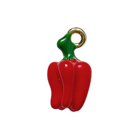 DIY Oorbellen Ketting Mobiele Telefoon Ketting Charms Handgemaakte Simulatie Fruit Groente Legering Hanger Mode Hanger Ketting