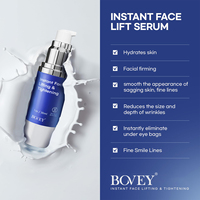 Crème de lifting instantané pour le visage au peptide en marque privée, 30 ml, pour femmes, raffermissant et resserrant la peau du visage et des yeux, anti-rides, soin de la peau coréen