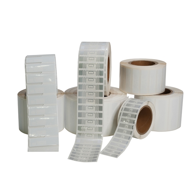 ISO 18000-6C NFC RFID Inlay 860-960MHz Passive UHF Waterproof Label Tag Sticker Alien H9 Chip for Asset Inventory Warehouse