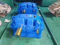 Réducteur à trois étages série ZLY315, boîte de vitesses hélicoïdale cylindrique, réducteur à engrenages cylindriques à surface trempée soudée en acier