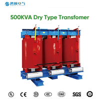 Transformateur sec 10 kV 200 kVA monophasé/triphasé Hong Gu SCB11 SCB13 SCB18 pour système de distribution MT/HV
