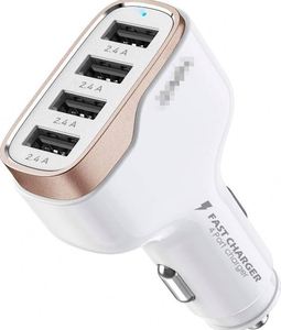 ที่ชาร์จในรถยนต์แบบ QC3.0 48W ไฟแช็ค4A ใน9.6A 4 USB สำหรับแล็ปท็อป - Product Image 6