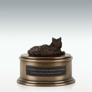 WeiVista reçine evcil hayvan vazosu kedi kremasyon kül kutusu anıt heykel fabrika toptan - Product Image 2