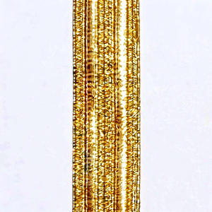 Wholesale Eco-Friendly Mylar Metallic <b>Braids</b> Tassel OEM Gold Metallic Ribbon Gallon Tresse Tape Border for Garment <b>Accessories</b> - Product Image 1