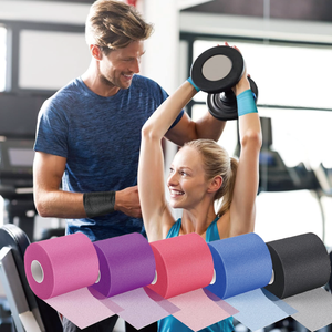 Offre Spéciale de haute qualité 7cm * 27m doux sous l'emballage pour bande athlétique Sport mousse bandeau enveloppement Football préenveloppement - Product Image 3
