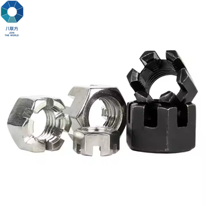 Tuerca almenada <span class=keywords><strong>de</strong></span> alta calidad DIN 935 Tuerca <span class=keywords><strong>de</strong></span> Castillo hexagonal chapada en zinc - Product Image 5