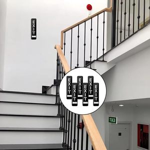 Securun An Toàn Huỳnh Quang Khẩn Cấp Thoát Dấu Hiệu Ngoài Trời Sử Dụng Màu Xanh Lá Cây Tùy Chỉnh Phát Sáng Thoát Bảng Hiệu - Product Image 6