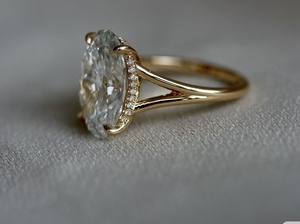 เครื่องประดับสั่งทำพิเศษ แหวนทองแท้ 9k 10k 14k 18k ทองคำขาว ทองคำชมพู ทองคำเหลือง ประดับเพชร/พลอยจากแล็บ ผลิตจากโรงงาน - Product Image 3