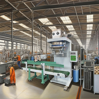 Farine de blé farine de maïs alimentation farine son poudre machine à emballer