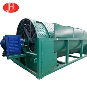 30 kw cassava flour washing making equipment rotary washer processing machine