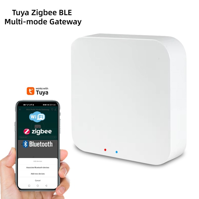 Tuya App Remote Control Zigbee Hub Intelligent Wireless BLE Mini Smart Home Automation WiFi Zigbee 3.0 Gateway