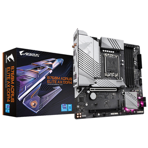 B760M AX DDR4 (รุ่นที่ 1) เมนบอร์ดเกมมิ่ง 1.x LGA1700 Micro-ATX ขายส่งรวดเร็วและจัดหาจำนวนมาก - Product Image 1