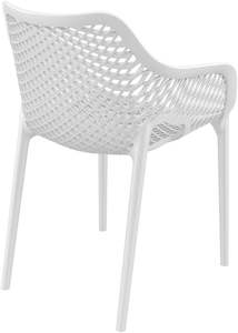 <span class=keywords><strong>Chaise</strong></span> de loisirs en plastique moderne en gros d'usine avec grille creuse <span class=keywords><strong>chaise</strong></span> légère empilable confortable pour un usage commercial à domicile - Product Image 3