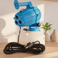Pulvérisateur ULV portable de 4,5 L à pression avec plastique écologique pour la désinfection des jardins