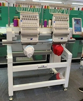 Machine à broder les vêtements à 2 têtes avec double tête 15 aiguilles machine à broder de table à Dubaï