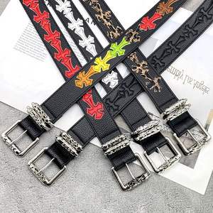 <span class=keywords><strong>Ceinture</strong></span> en <span class=keywords><strong>cuir</strong></span> pour <span class=keywords><strong>homme</strong></span>, style rétro, personnalisée, colorée, jeune, Y2K, gothique, avec boucle ardillon en alliage étoile classique, vente en gros - Product Image 6