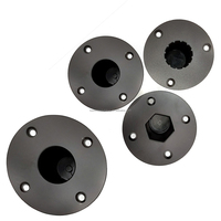 Altavoz portátil de aluminio fundido a presión, montaje redondo, piezas de altavoz, accesorios de montaje, chasis PRO, caja de sonido de Audio