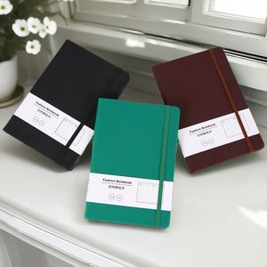 2026 New Custom A5 A6 <b>A4</b> No Ink Bleeding Hard Leather Thermal Binding Customizable Sizes <b>Planner</b> Notebook Diary for Students - Product Image 2