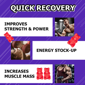 Manufacturer Factory <b>Creatine</b> Gummies with <b>Creatine</b> Monohydrate Improve Strength & Power Enhance Focus Fitness Supplement - Product Image 4