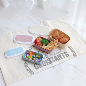 Matryoshka Doll Lunchbox Plastic Bento <b>Box</b> For Kids Microwave Safe Solid Color <b>Stackable</b> Container Set - Product Image 2