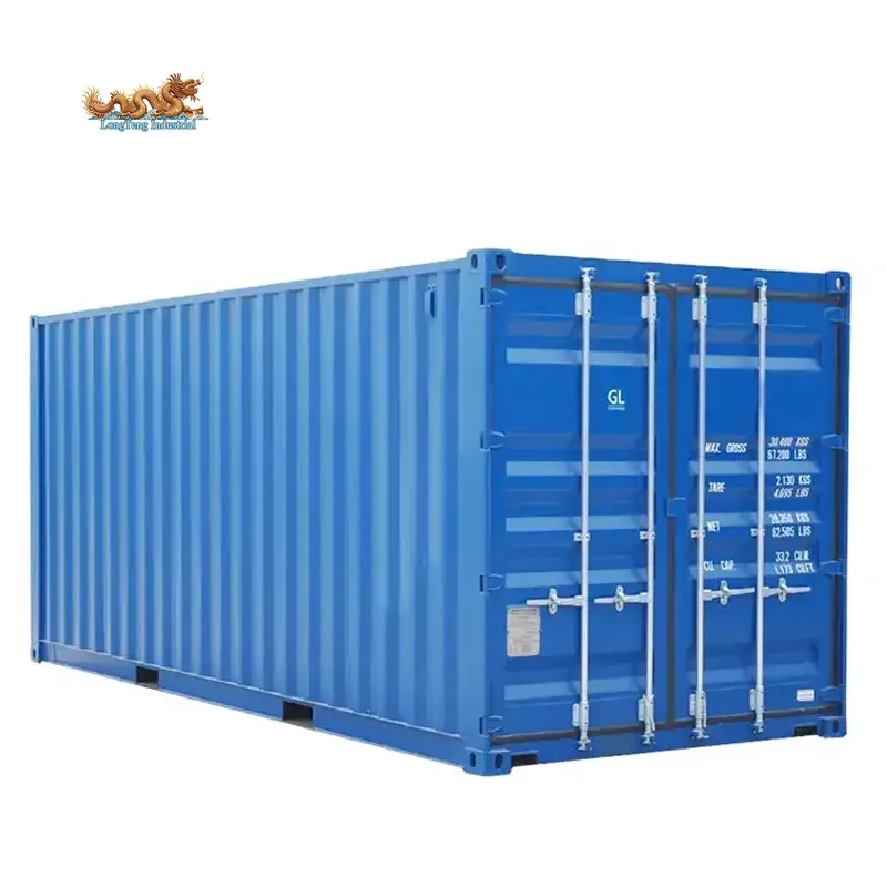 20GP Preis neuer und gebrauchter Seetransport 20 Fuß Länge 20 Fuß Trockenkarton Versandcontainer 20 Fuß zu verkaufen