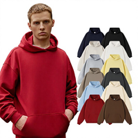 Sweat à capuche pour homme en coton 100% 450GSM, impression numérique DTG, coupe ample, motif personnalisé, OEM