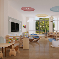 Ensemble table et chaise Montessori pour la plantation des plantes, idéal pour la maison, la maternelle, l'école, la garderie