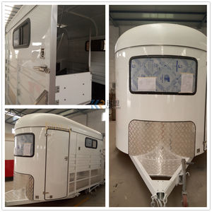 Usine Vente Directe 2 Cheval Flotteur Angle Charge Flotteur Standard Cheval Remorque <span class=keywords><strong>Roue</strong></span> Et Système Casser Cheval Transport Remorque - Product Image 3