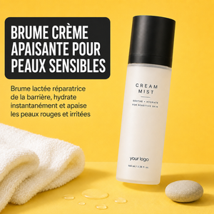 Bruma Facial Láctea Natural con Cica, Hidratante, de Rápida Absorción, Alivia la Piel Sensible y Enrojecida, Crema Hidratante Diaria en Bruma - Product Image 4