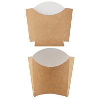 Boîte en papier pour emporter des hamburgers, des poulets frits, des frites, avec logo personnalisé de l'usine