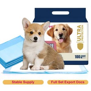 Almohadillas Desechables para Orina de Perro del Fabricante Original, Marca Privada OEM, Certificación BSCI, Almohadillas de Entrenamiento para Cachorros Súper Absorbentes - Product Image 1