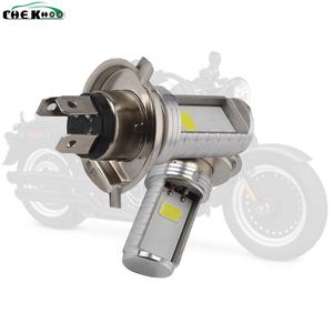 Motosiklet kafa lambası ampulleri BA20D H4 LED Hi <span class=keywords><strong>Lo</strong></span> ışın Moto LED far motosiklet LED lambalar dönüşüm kiti ampuller 1200LM 6000K - Product Image 5